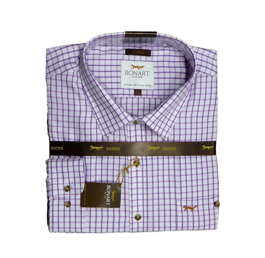 Sporting Targets | Men's Clothing Bonart Long Sleeved Cromer Shirt ...
