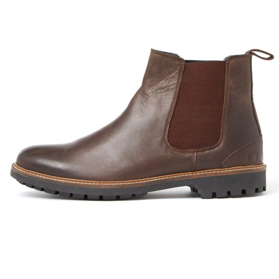 Chatham Chirk Chelsea Boots - Dark Brown 41987 | Sporting Targets