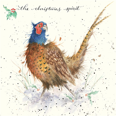 Wrendale Christmas Card - The Christmas Spirit