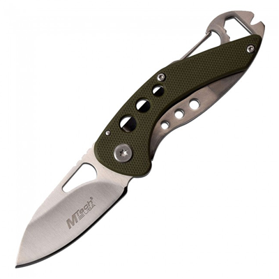 M Tech Carabiner Clip Folding Knife