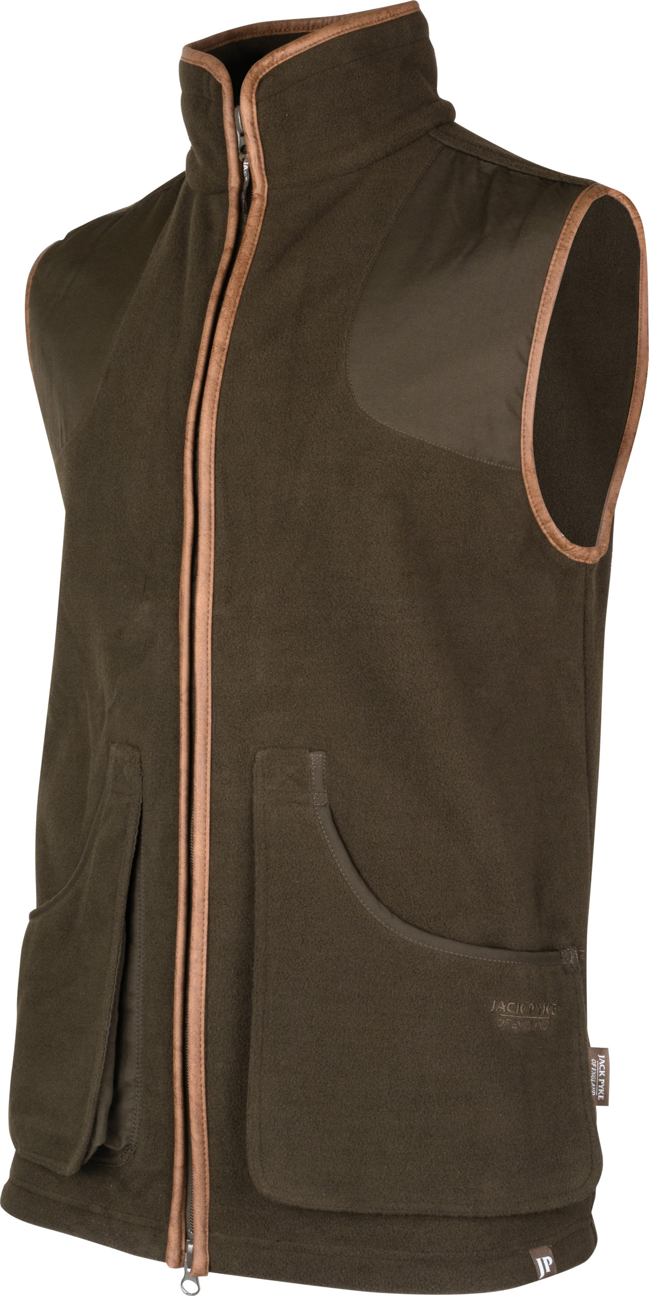 Jack Pyke Shooters Gilet - Dark Olive - Image 2