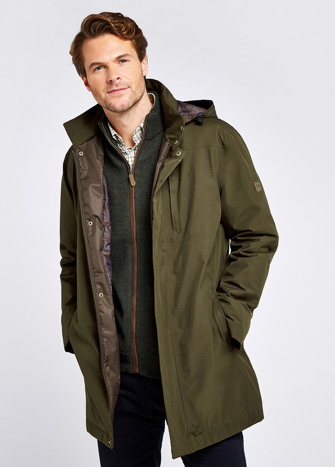 Dubarry Blackstairs Waterproof Jacket - Olive - Image 3