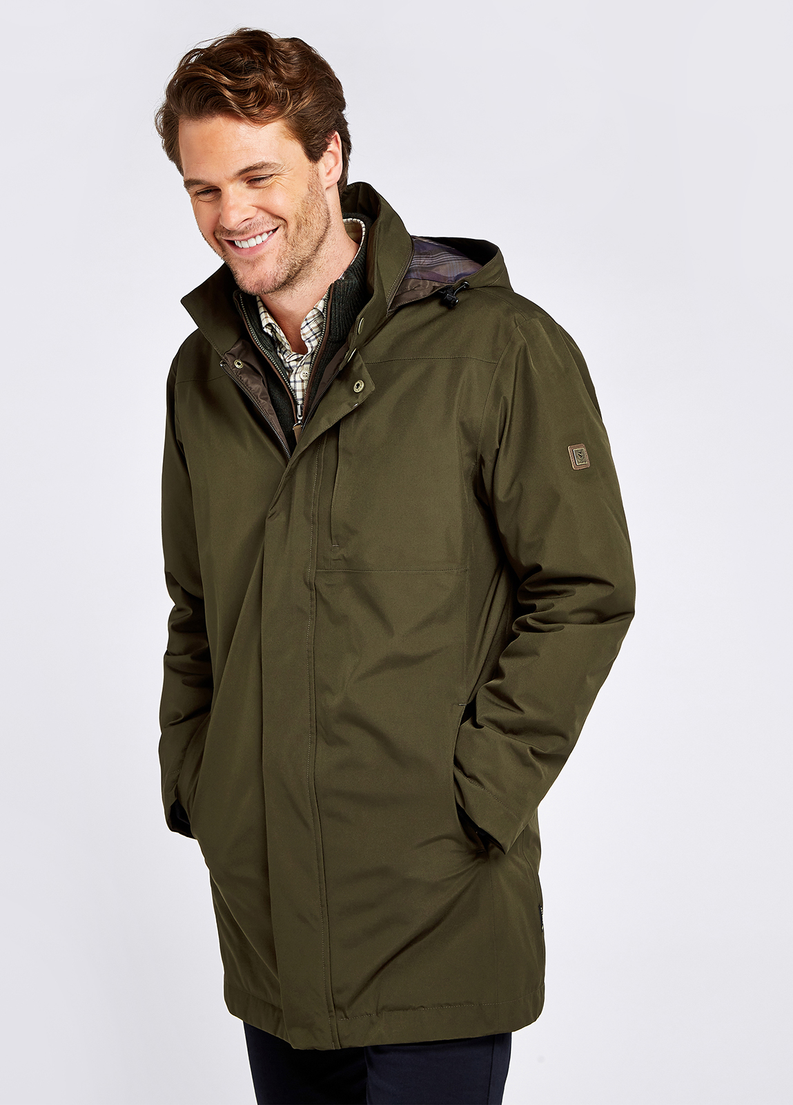 Dubarry Blackstairs Waterproof Jacket - Olive - Image 4