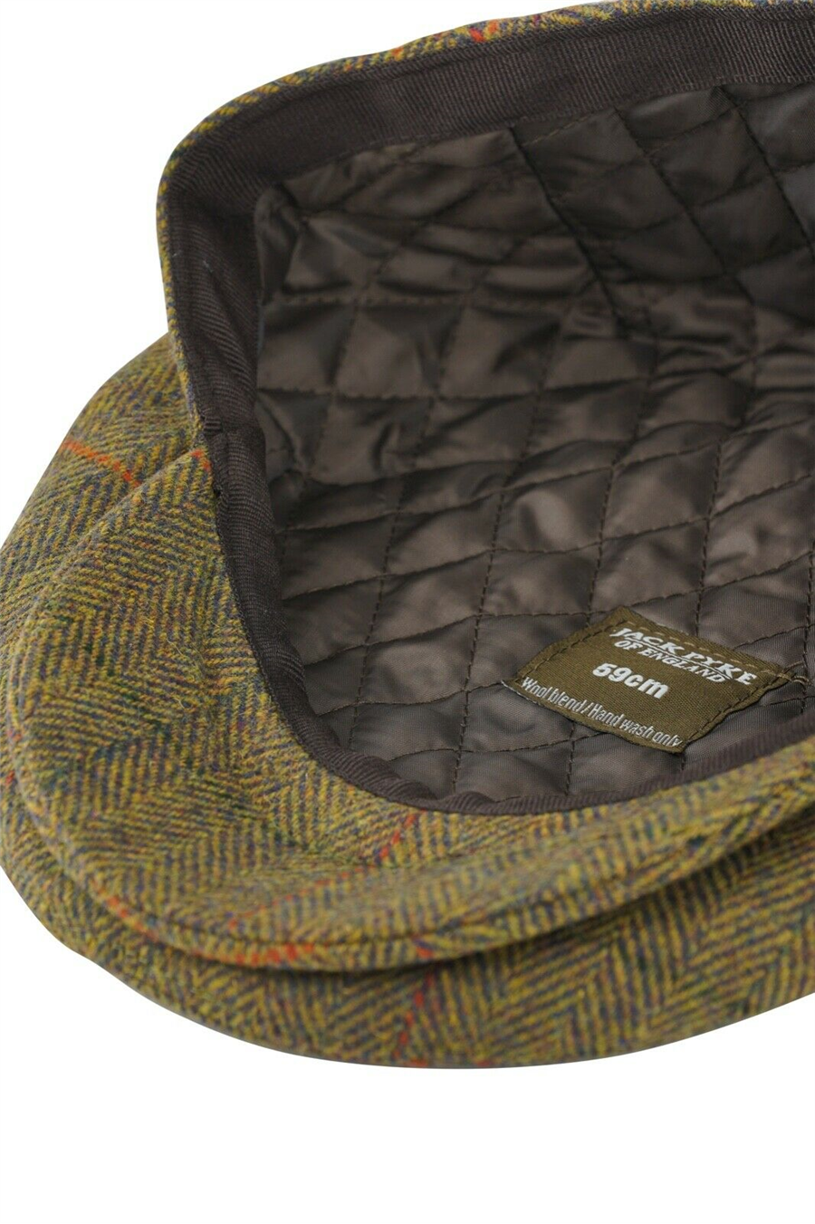 Jack Pyke Junior Tweed Wool Blend Flat Cap - Image 2