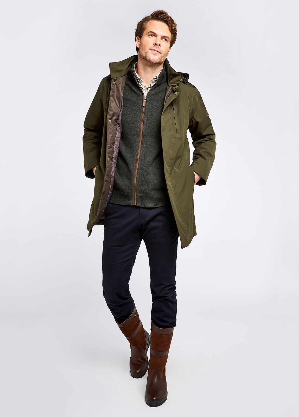 Dubarry Blackstairs Waterproof Jacket - Olive - Image 2