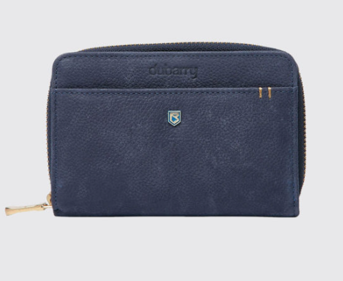 Dubarry Portrush Leather Purse - Navy