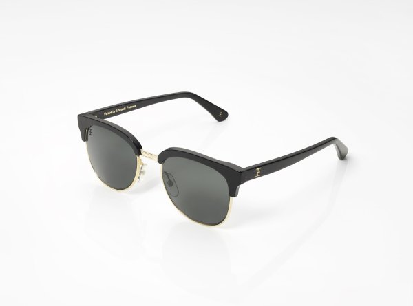 Edwards Eyewear Venice Brushed Black with Polarised Grey Lens - Image 2
