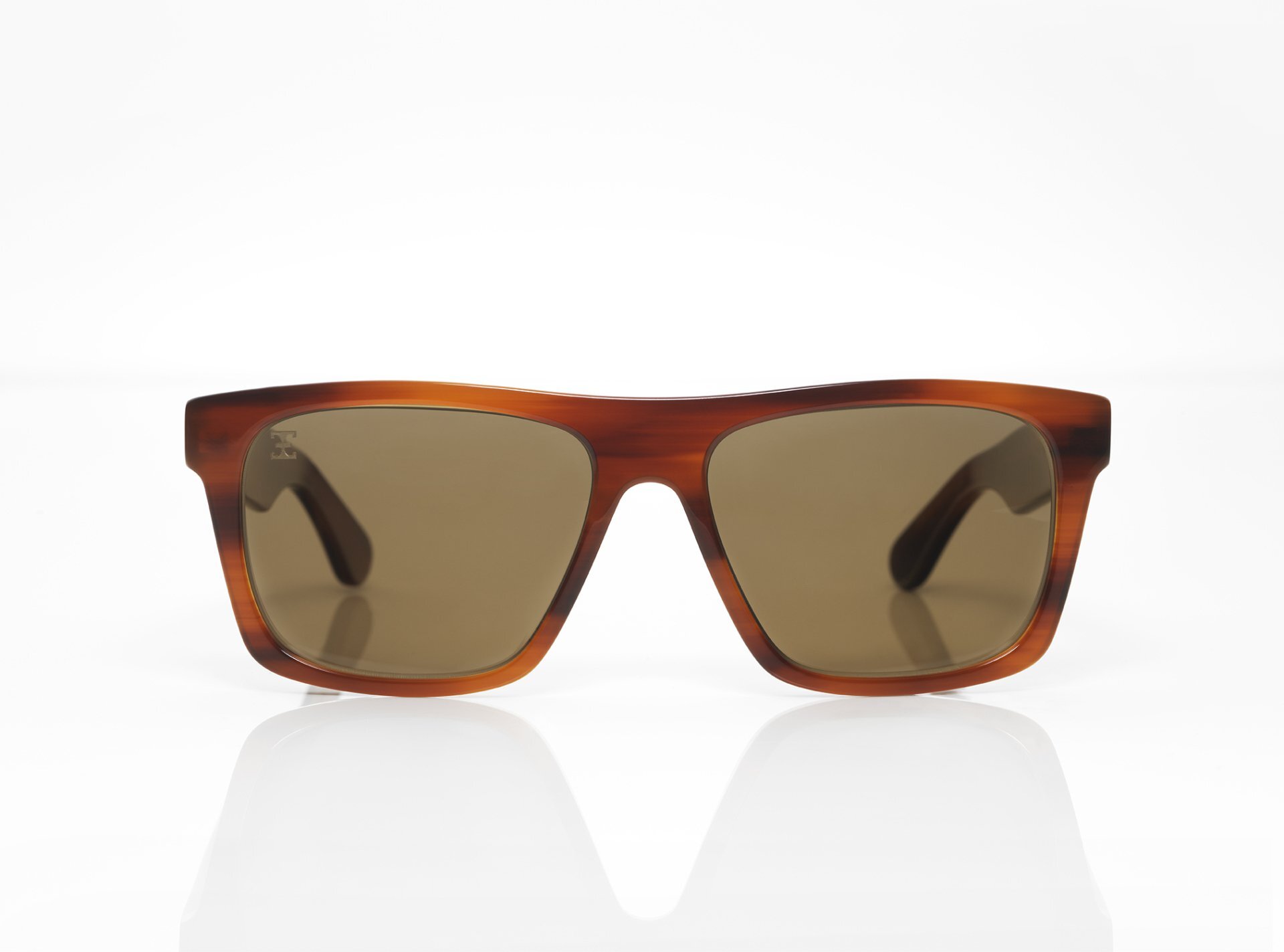 Edwards Eyewear Milan Dark Amber with Polarised Bronze Lens