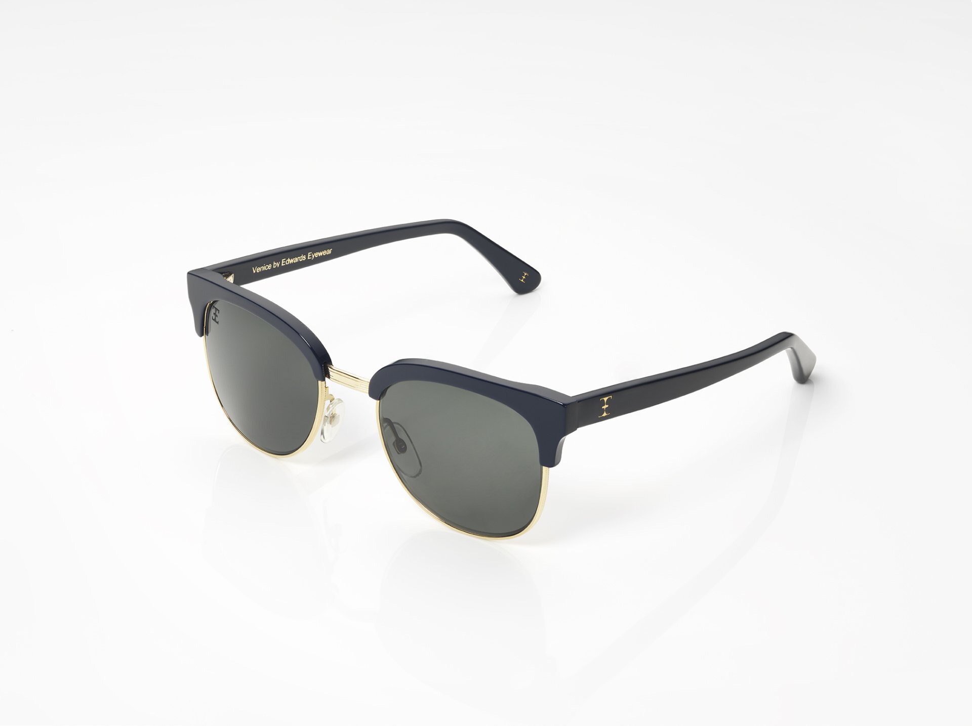 Edwards Eyewear Venice Midnight Blue with Polarised Grey Lens - Image 2