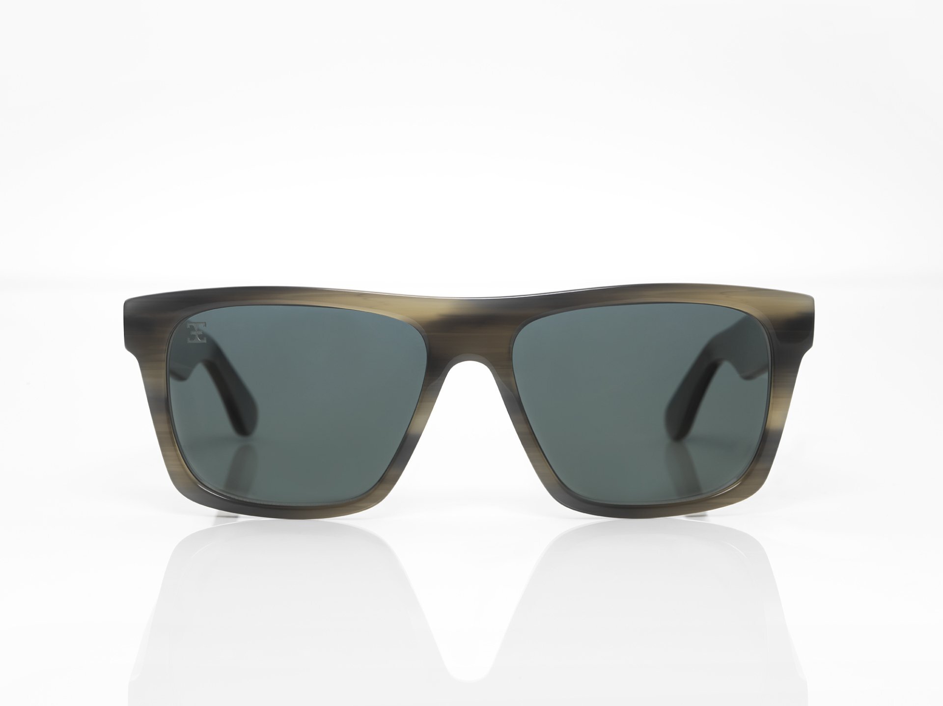 Edwards Eyewear Milan Grey Marble with Polarised Grey Lens