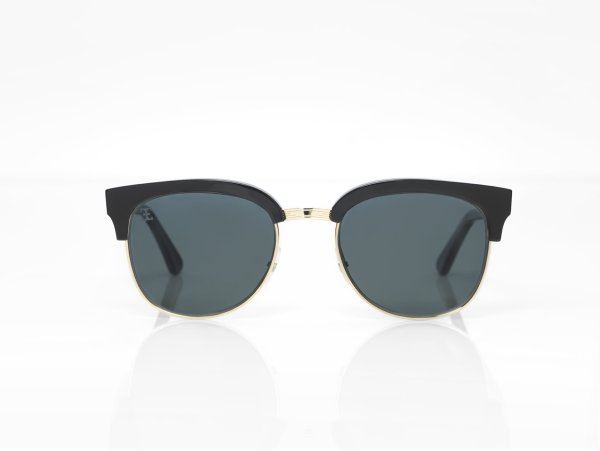 Edwards Eyewear Venice Gloss Black with Polarised Grey Lens