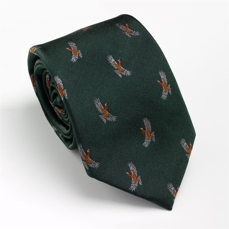 Laksen Glorious 12th Grouse Tie - Green