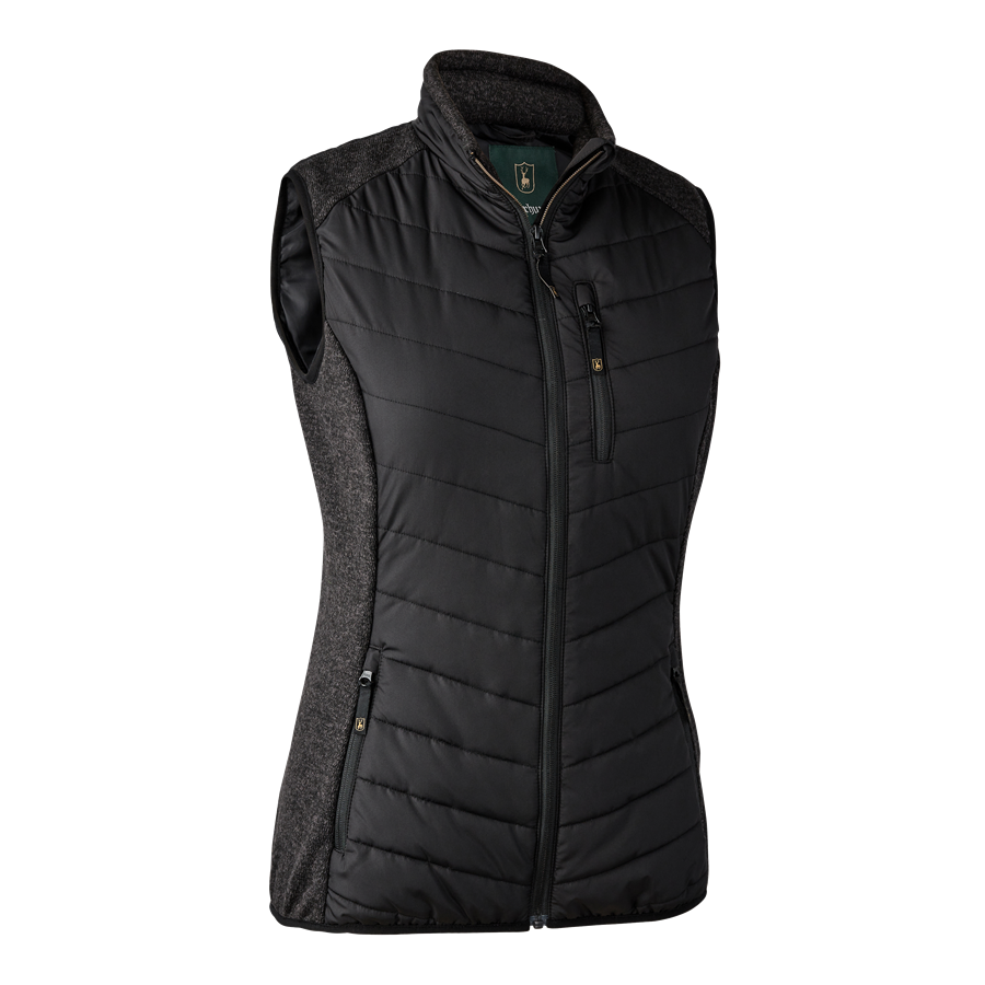 Deerhunter Lady Caroline Padded Waistcoat - Black