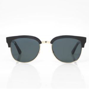 Edwards Eyewear Venice Gloss Black with Polarised Grey Lens