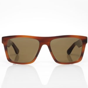 Edwards Eyewear Milan Dark Amber with Polarised Bronze Lens