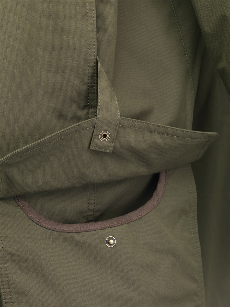 Laksen Marsh Shooting CTX Coat - Olive - Image 3