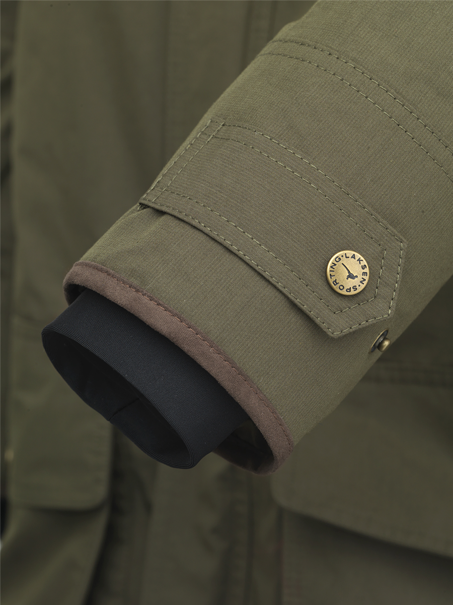 Laksen Marsh Shooting CTX Coat - Olive - Image 4