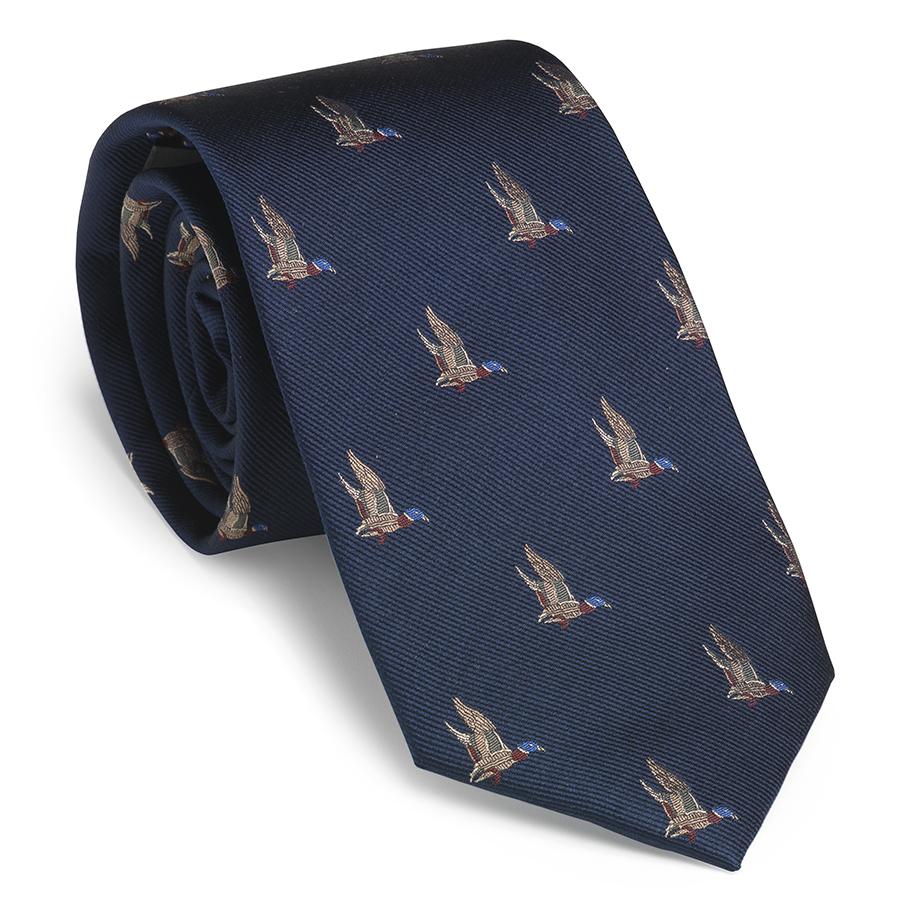 Laksen Pheasant Fly-By Tie - Old Navy