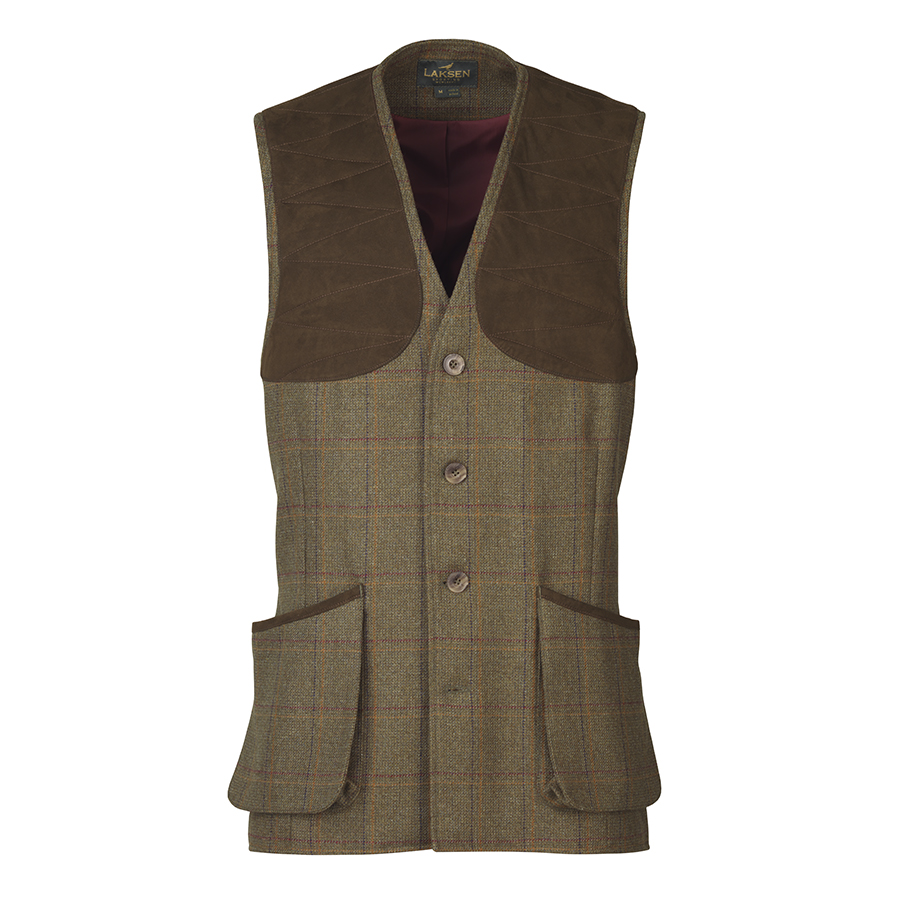 Laksen Men's Woolston Tweed Leith Vest