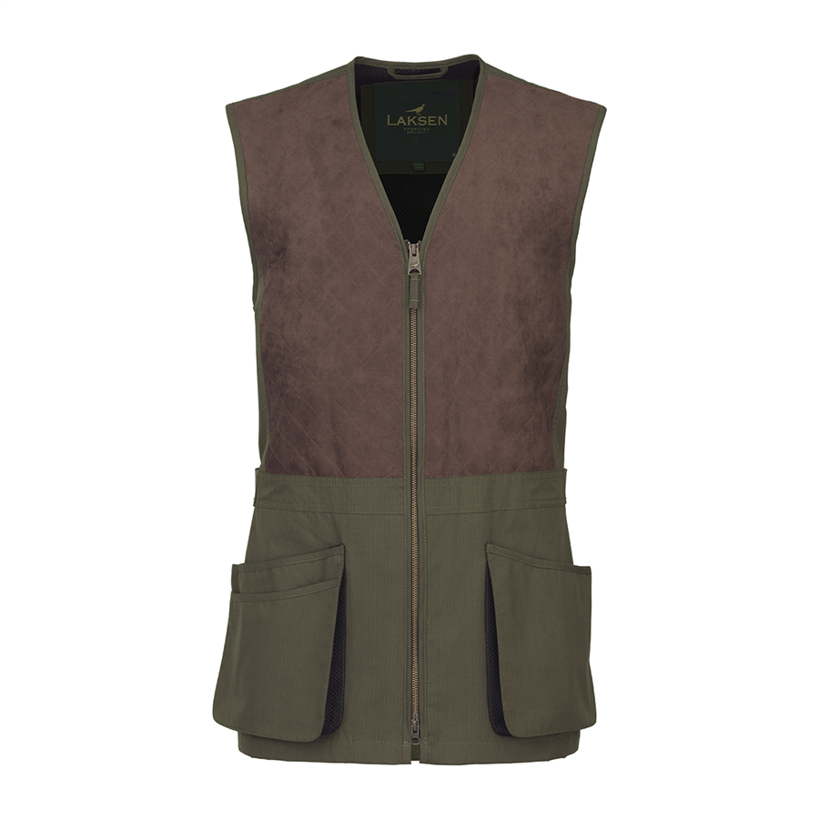 Laksen Marsh Shooting Vest - Olive