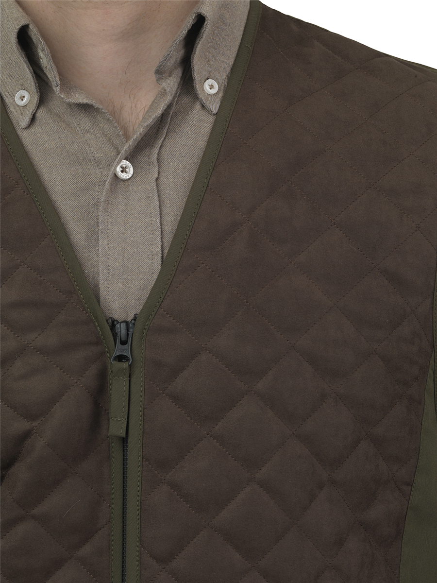 Laksen Marsh Shooting Vest - Olive - Image 4