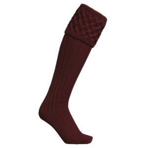 Laksen Windsor Socks - Wine
