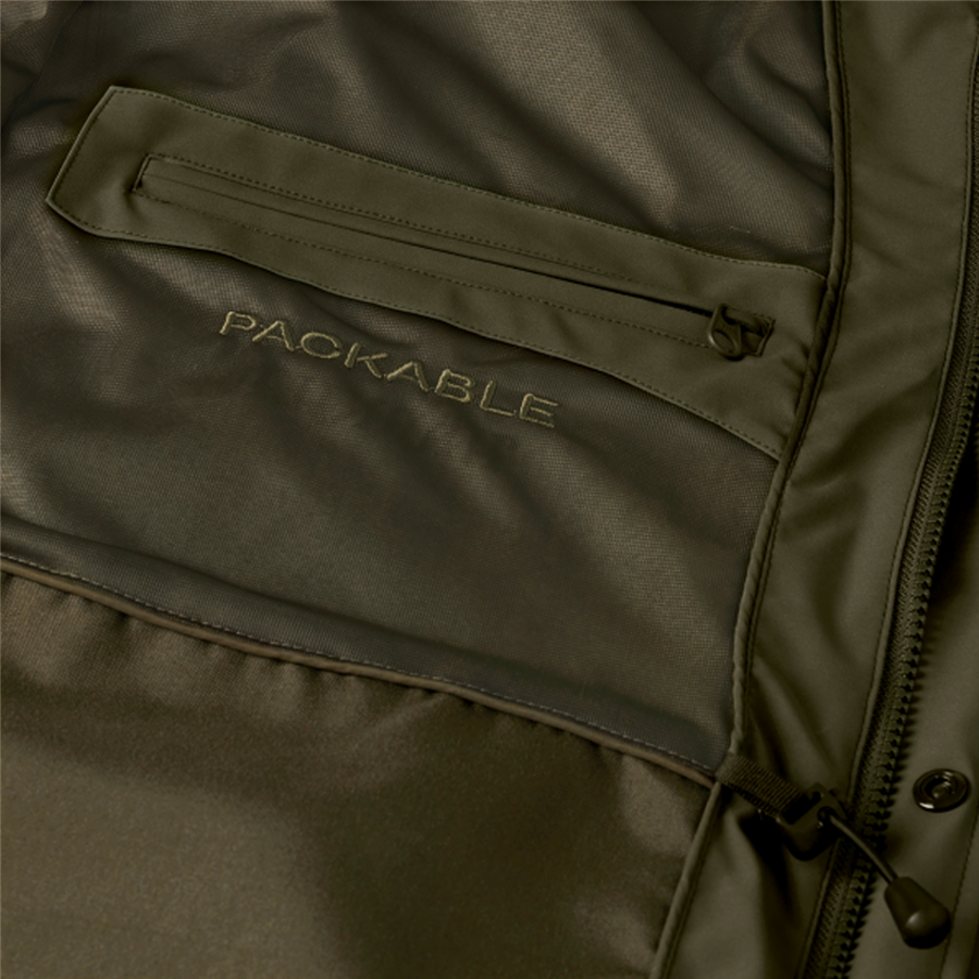 Harkila Ladies Orton Packable Jacket – Willow Green - Image 4