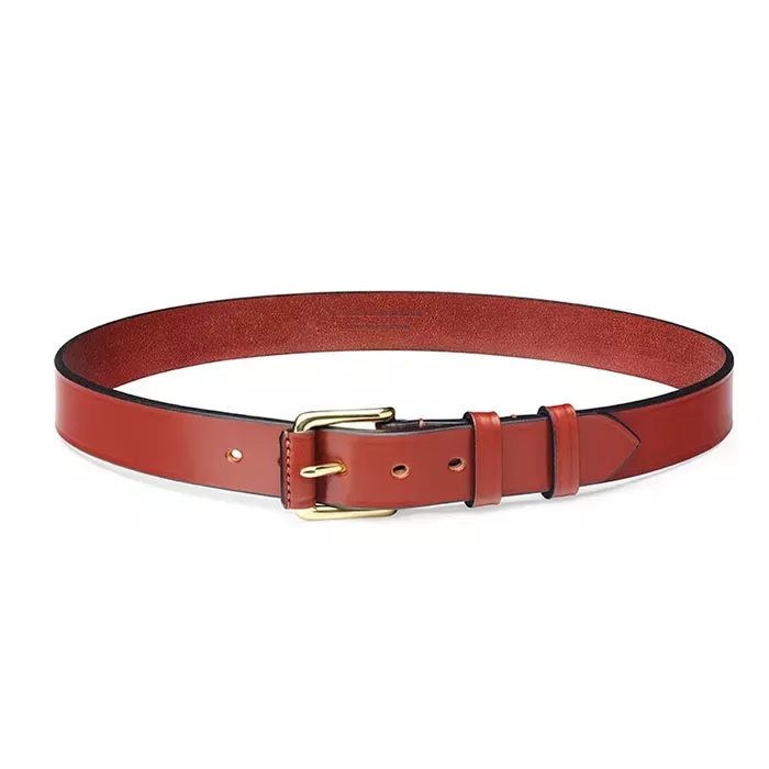 Laksen Belgravia Leather Belt - Brandy