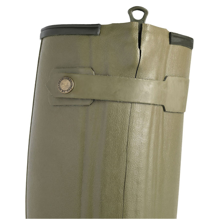 Le Chameau Ladies Chasseur Neoprene Lined Boots - Vert Vierzon - Image 4