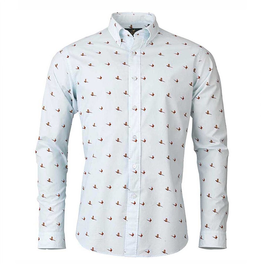 Laksen Flush Shirt - Sky Blue