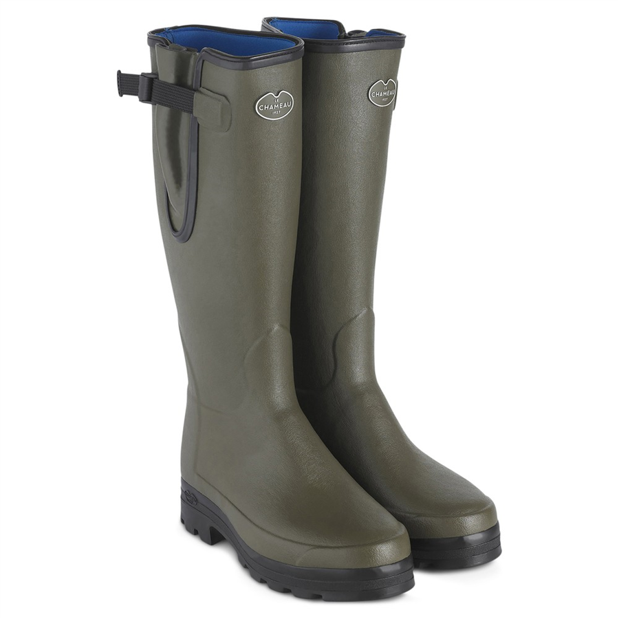 Le Chameau Mens Vierzonord Neoprene Lined Boots - Vert Chameau