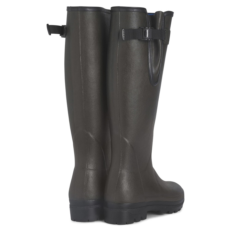 Le Chameau Ladies Vierzonord Neoprene Lined Boots - Marron Fonce - Image 3