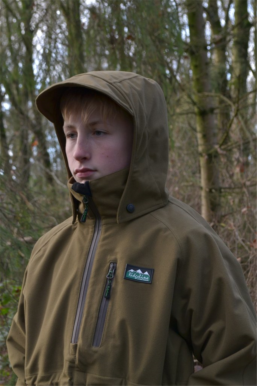 Ridgeline Kids Monsoon Smock - Teak - Image 4