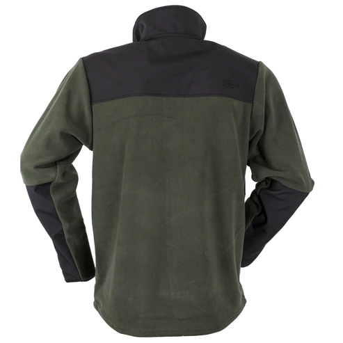 Ridgeline Hybrid Fleece - Olive & Black - Image 4