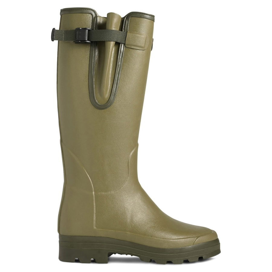 Le Chameau Mens Vierzonord Neoprene Lined Boots - Vert Vierzon - Image 2