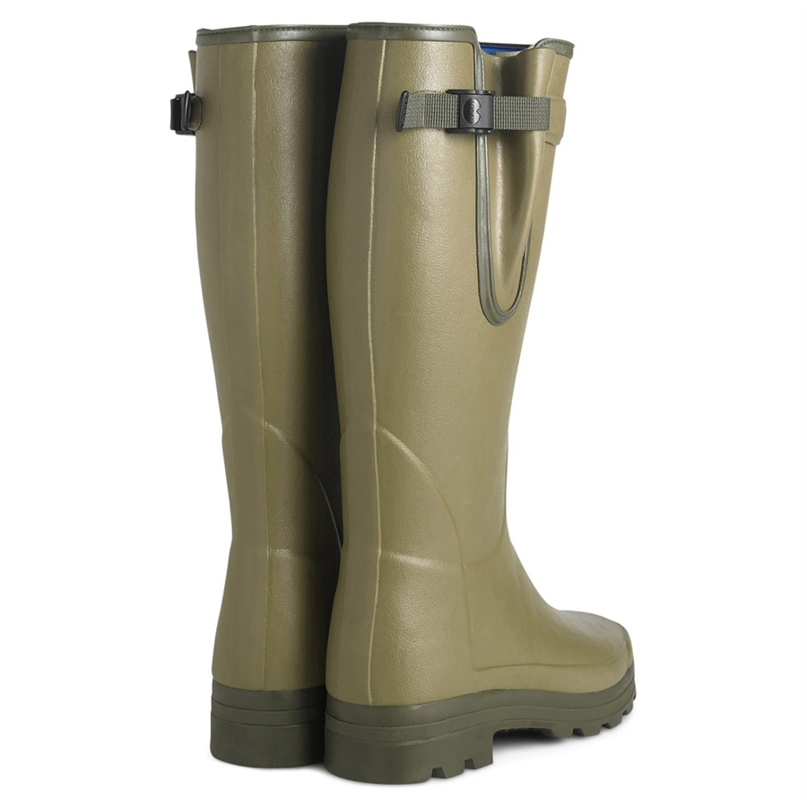 Le Chameau Mens Vierzonord Neoprene Lined Boots - Vert Vierzon - Image 3