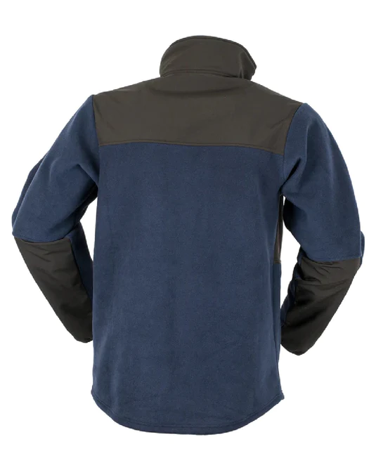 Ridgeline Hybrid Fleece - Navy & Black - Image 3