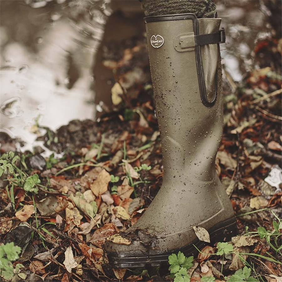 Le Chameau Ladies Vierzonord Neoprene Lined Boots - Vert Chameau - Image 6