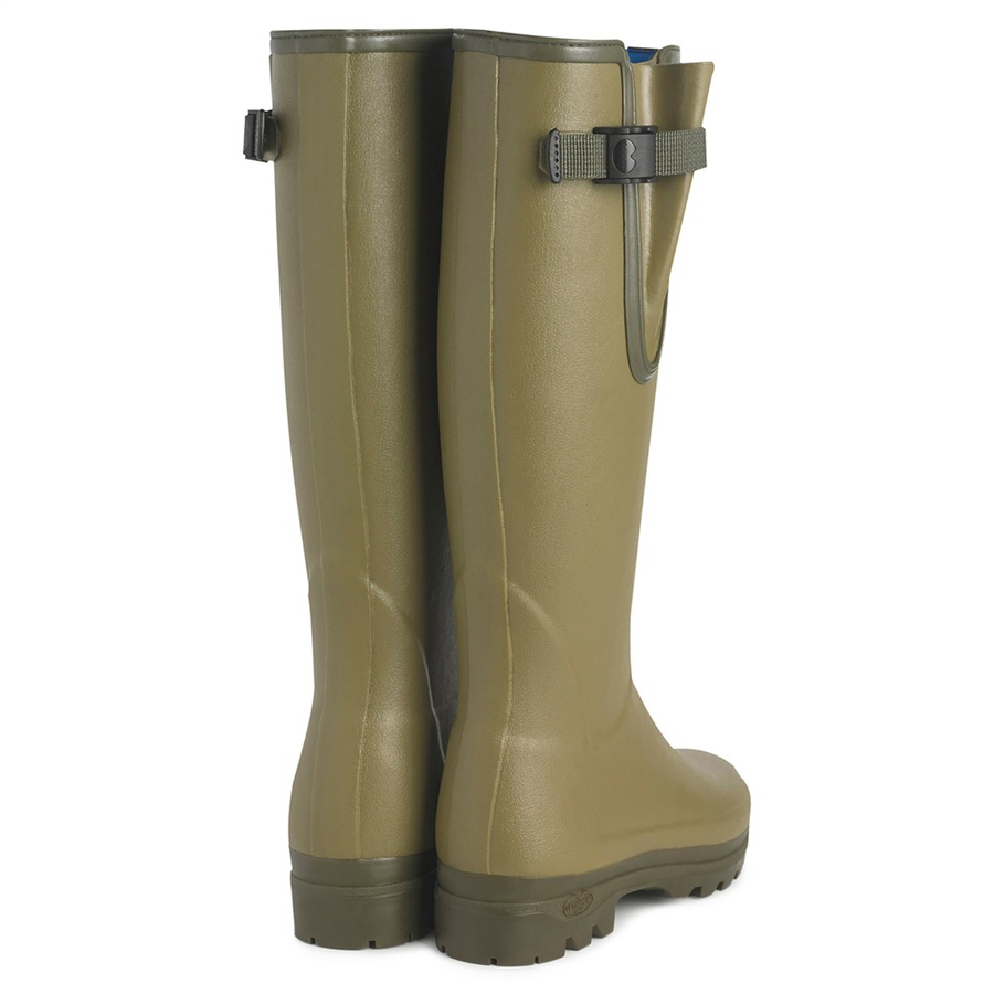 Le Chameau Ladies Vierzonord Neoprene Lined Boots - Vert Vierzon - Image 6