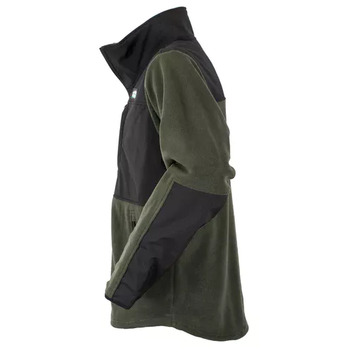 Ridgeline Hybrid Fleece - Olive & Black - Image 3