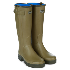 Le Chameau Mens Chasseur Neoprene Lined Boots - Vert Vierzon