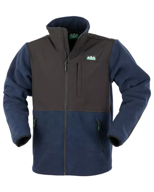 Ridgeline Hybrid Fleece - Navy & Black