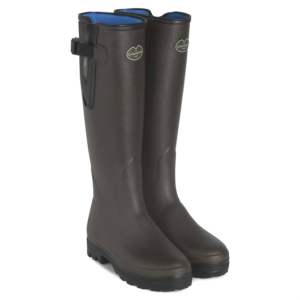 Le Chameau Ladies Vierzonord Neoprene Lined Boots - Marron Fonce