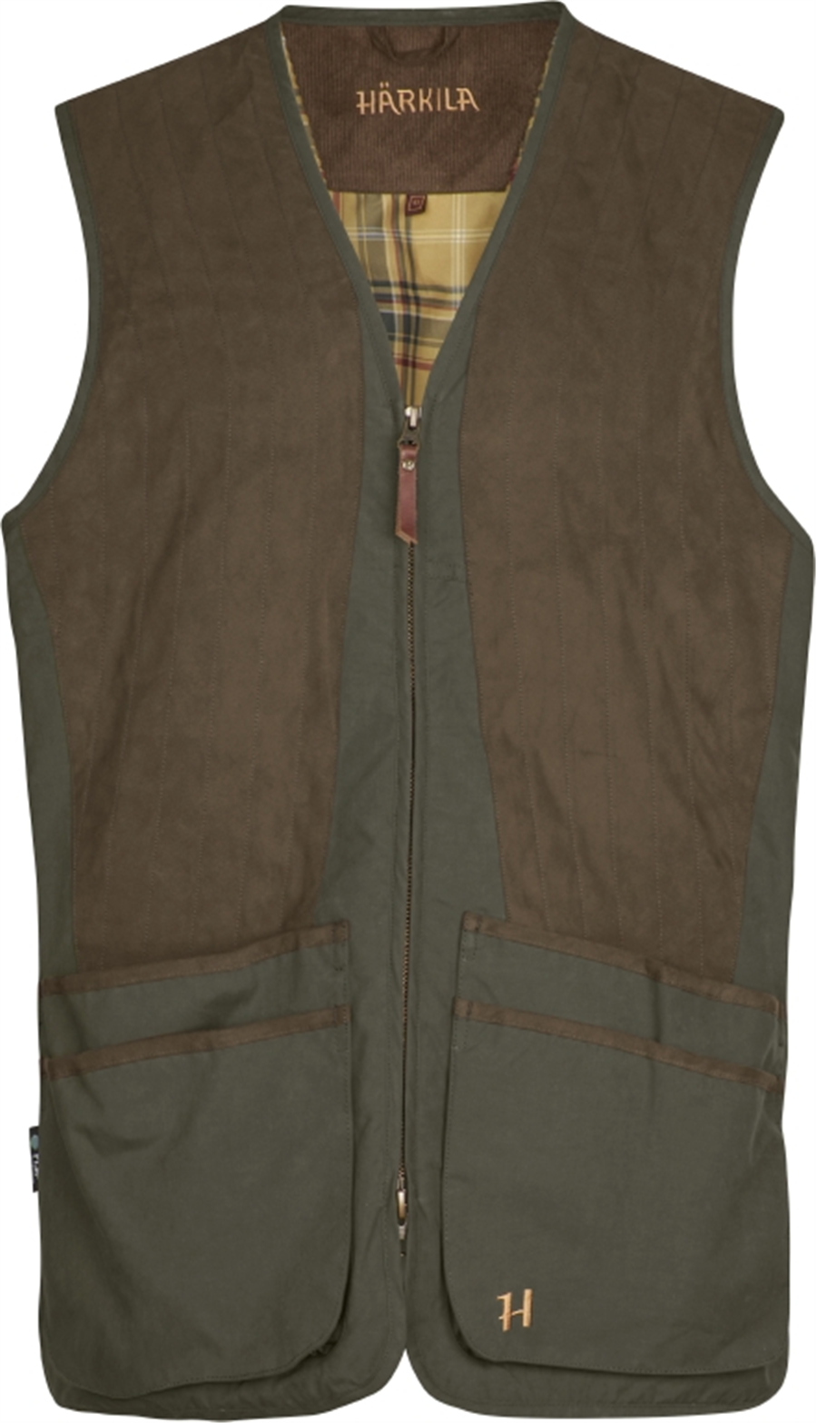 Harkila Rannoch HSP Shooting Waistcoat - Willow Green