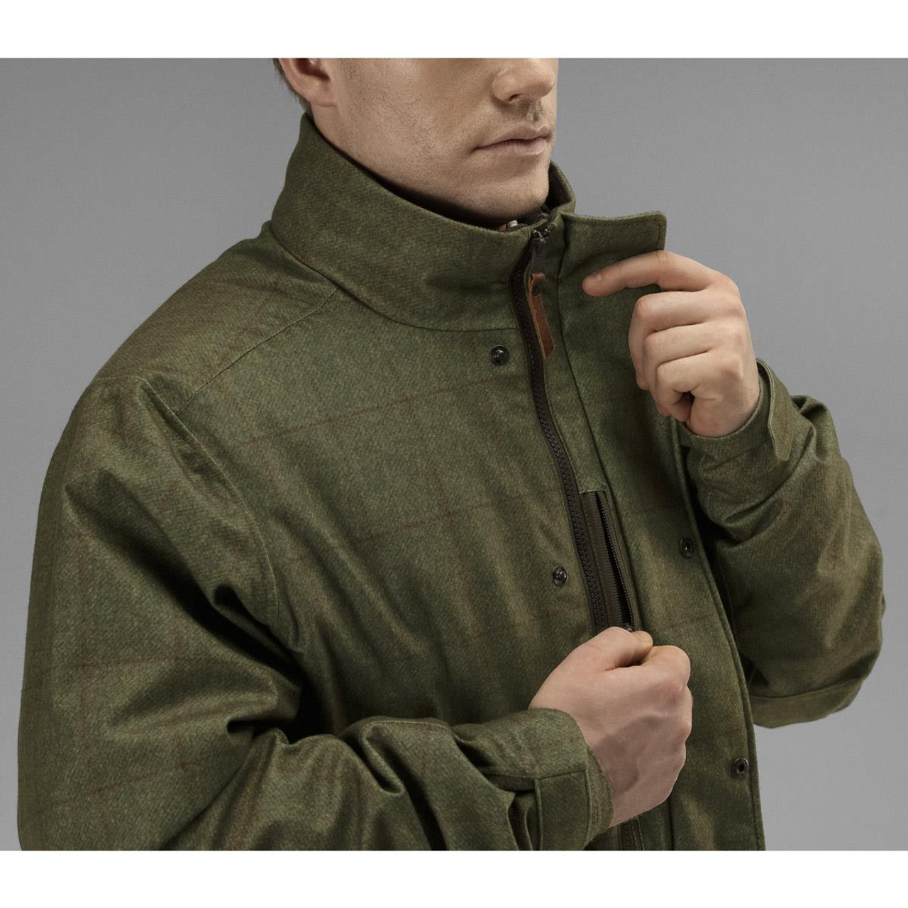 Harkila Stornoway Shooting Jacket - Willow Green - Image 3