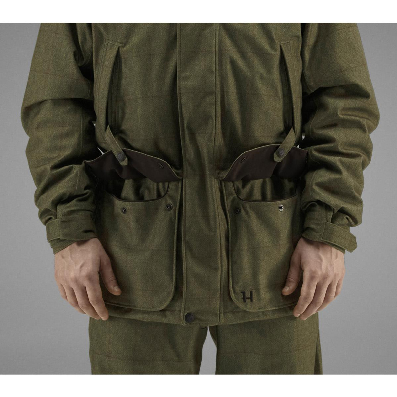 Harkila Stornoway Shooting Jacket - Willow Green - Image 4
