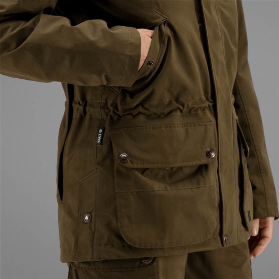 Harkila Ladies Retrieve Jacket - Warm Olive - Image 4