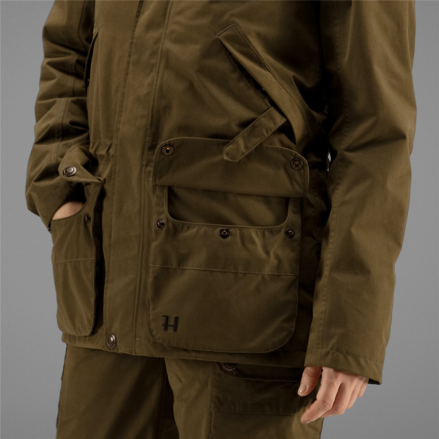 Harkila Ladies Retrieve Jacket - Warm Olive - Image 5