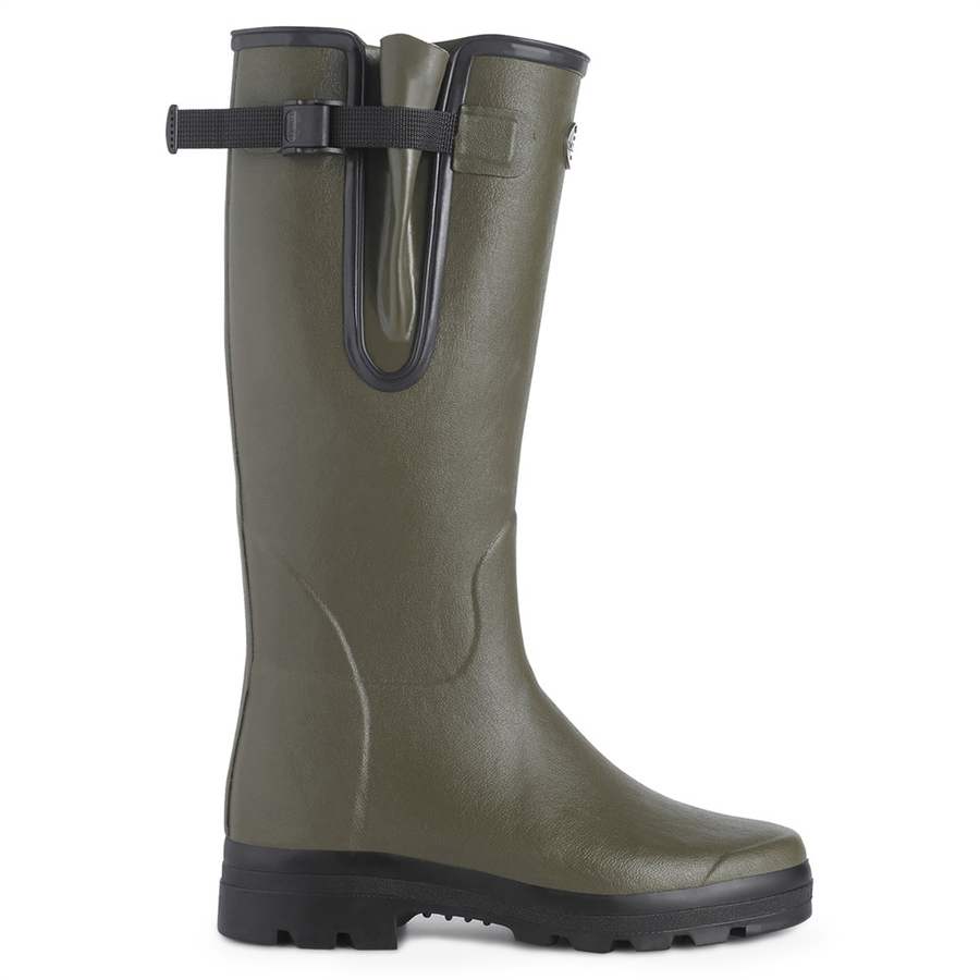 Le Chameau Mens Vierzon Jersey Lined Boots - Vert Chameau - Image 2