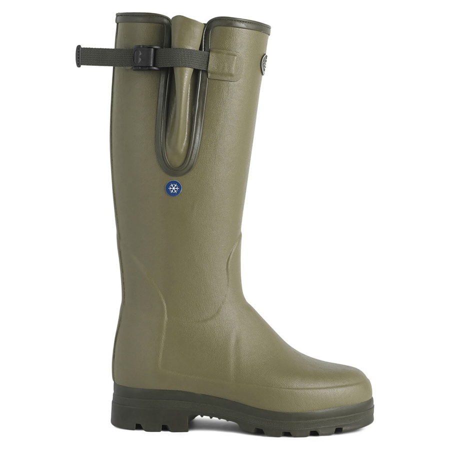 Le Chameau Mens Vierzonord Plus Neoprene Lined Boots - Vert Vierzon - Image 2